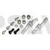 208505 CNC adjustable Mixing Levers (Silver anodized)